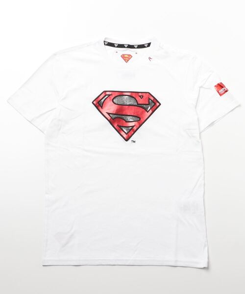 REPLAY（リプレイ）の「SUPERMAN TRIBUTE コットンジャージーTシャツ（Tシャツ/カットソー・メンズ・ホワイト/ブラック・MEDIUM/SMALL/LARGE/X-LARGE）」の2枚目の写真
