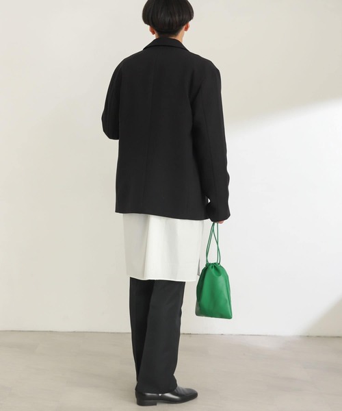 SENSE OF PLACE by URBAN RESEARCH（センスオブプレイスバイアーバンリサーチ）の「『セットアップ対応』 ダブルテーラードジャケット（テーラードジャケット・メンズ・ブラック・MEDIUM/LARGE）」の16枚目の写真