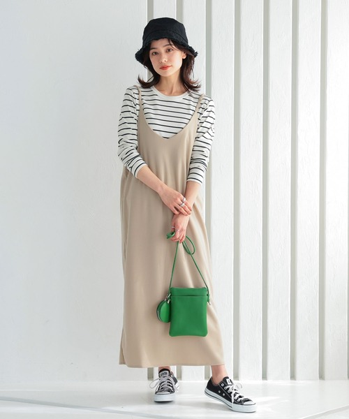 KOBE LETTUCE（コウベレタス）の「キャンバスフリンジバケットハット（ハット・レディース・グリーン系/ブラック/ベージュ系・FREE）」の10枚目の写真