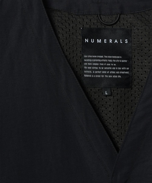 NUMERALS（ヌメラルズ）の「[NUMERALS]シャツカーディガン（カーディガン/ボレロ・メンズ・ブラック/ライトベージュ・MEDIUM/LARGE）」の5枚目の写真