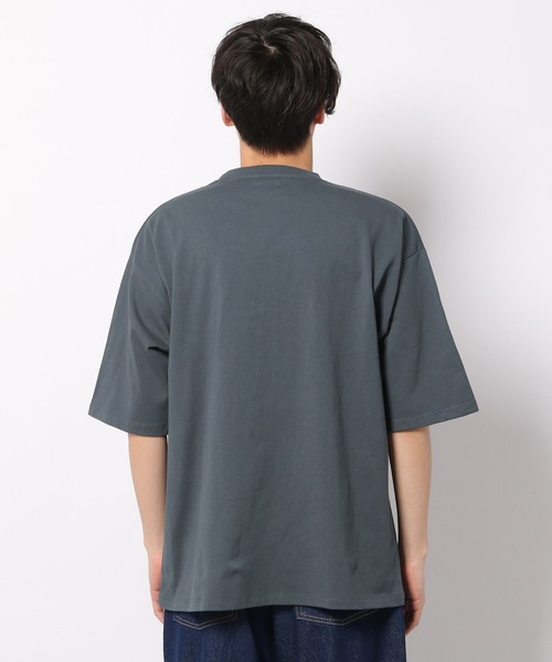 LAKOLE（ラコレ）の「サガラ刺繍ワンポイントTシャツ / 267592（Tシャツ/カットソー・メンズ・ホワイト/ブラック/ライトグリーン/ダークブルー/グリーン/イエロー・MEDIUM/LARGE/X-LARGE）」の13枚目の写真