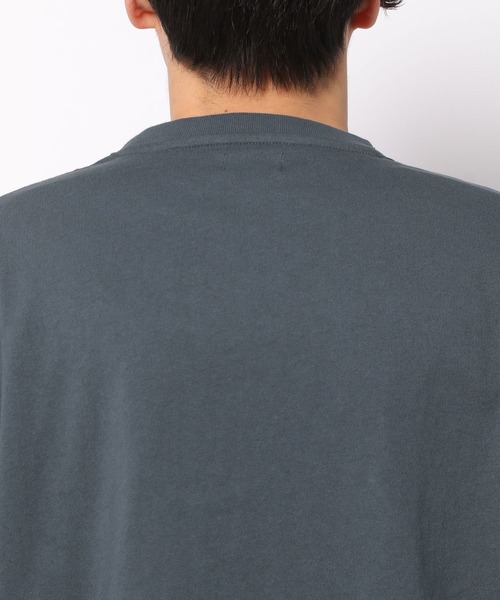 LAKOLE（ラコレ）の「サガラ刺繍ワンポイントTシャツ / 267592（Tシャツ/カットソー・メンズ・ホワイト/ブラック/ライトグリーン/ダークブルー/グリーン/イエロー・MEDIUM/LARGE/X-LARGE）」の15枚目の写真