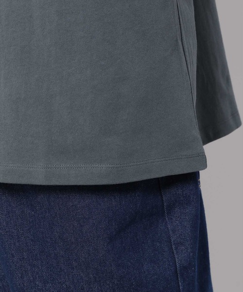 LAKOLE（ラコレ）の「サガラ刺繍ワンポイントTシャツ / 267592（Tシャツ/カットソー・メンズ・ホワイト/ブラック/ライトグリーン/ダークブルー/グリーン/イエロー・MEDIUM/LARGE/X-LARGE）」の17枚目の写真