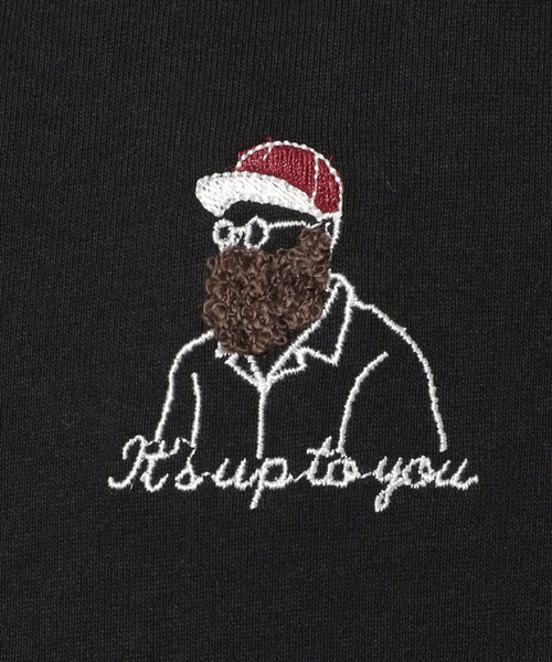 LAKOLE（ラコレ）の「サガラ刺繍ワンポイントTシャツ / 267592（Tシャツ/カットソー・メンズ・ホワイト/ブラック/ライトグリーン/ダークブルー/グリーン/イエロー・MEDIUM/LARGE/X-LARGE）」の19枚目の写真