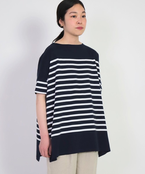 FABRIQUE en Planete terre（ファブリケアンプラネテール）の「[ FABRIQUE en Planete terre ]　Oversize S/S（シャツ/ブラウス・レディース・グレー系その他/パープル系その他・38）」の20枚目の写真