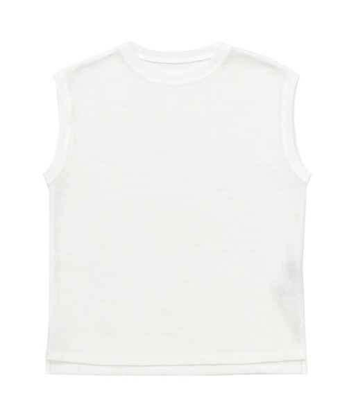 select MOCA（セレクトモカ）の「フレンチスリーブワッフルトップス（その他トップス・レディース・ブラウン/オフホワイト/グリーン・FREE）」の15枚目の写真