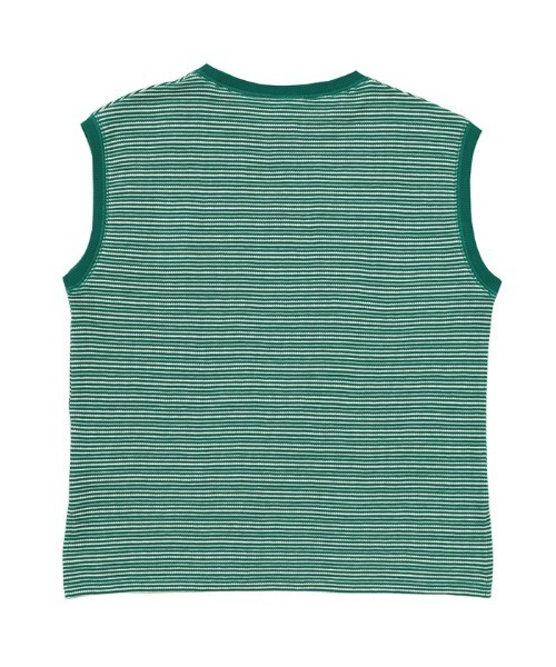 select MOCA（セレクトモカ）の「フレンチスリーブワッフルトップス（その他トップス・レディース・ブラウン/オフホワイト/グリーン・FREE）」の16枚目の写真