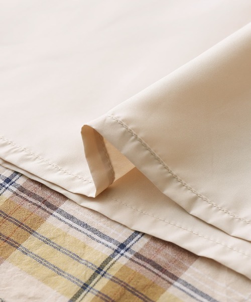 osharewalker(オシャレウォーカー)の「【廃盤】『チェック柄フレアスカート』(スカート・レディース・ベージュ/ミント・FREE)」の19枚目の写真