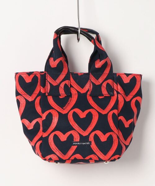 ❣️新品❣️PEARLY GATESパーリーゲイツ落書きハート柄 カートバック PEARLY GATES】カートバッグ ＜落書きハート柄＞ (UNISEX)