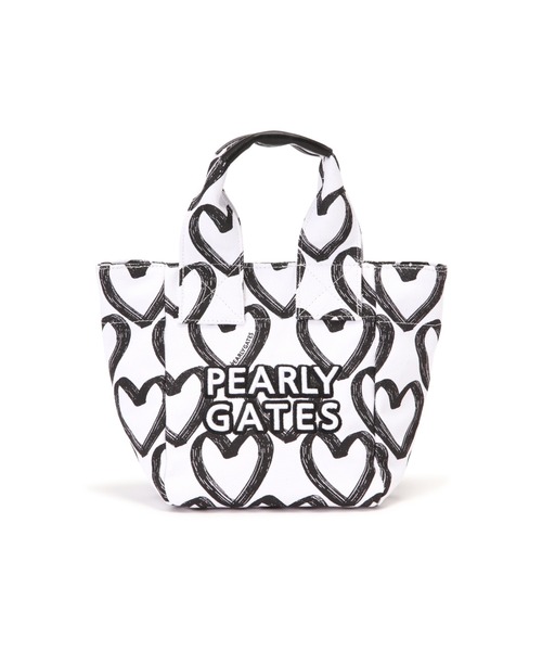 PEARLY GATES】カートバッグ ＜落書きハート柄＞ (UNISEX)