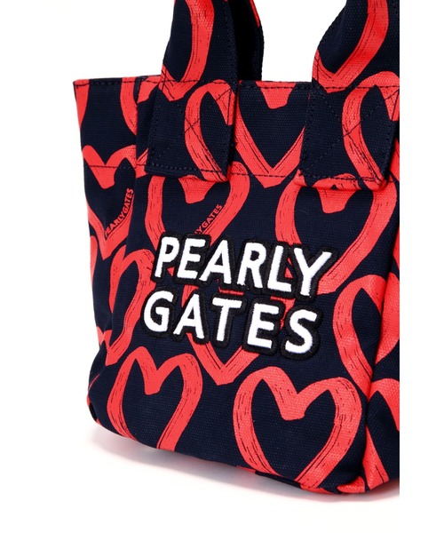 PEARLY GATES】カートバッグ ＜落書きハート柄＞ (UNISEX)