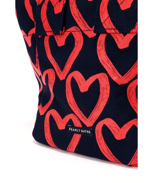 PEARLY GATES】カートバッグ ＜落書きハート柄＞ (UNISEX)