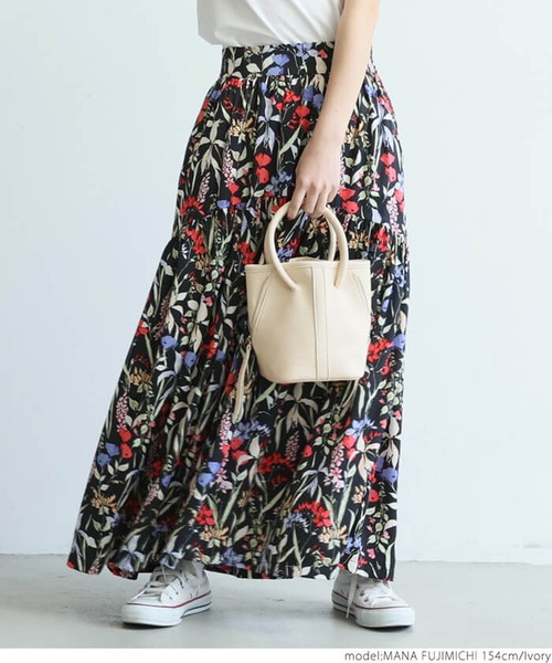 coca(coca)(コカ)の「ファスナーバッグ(ハンドバッグ・レディース・アイボリー/ブラック/キャメル・ONE SIZE)」の7枚目の写真