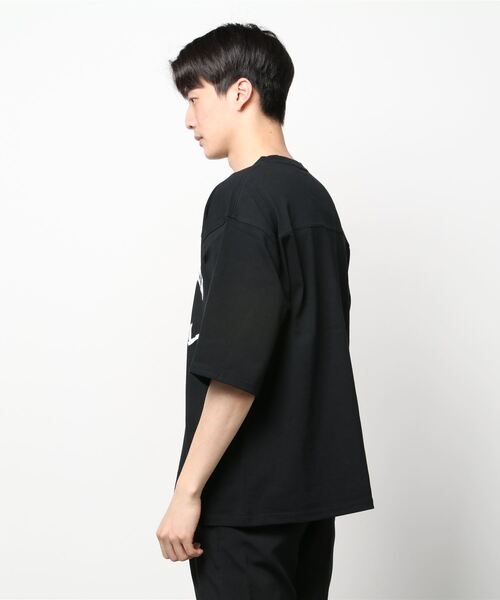 8(eight)(エイト)の「フットボールTシャツ(Tシャツ/カットソー・メンズ・アッシュグレー/ブラック/ネイビー/オフホワイト/オレンジ/グリーン・MEDIUM/LARGE)」の7枚目の写真