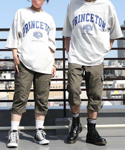 8(eight)(エイト)の「フットボールTシャツ(Tシャツ/カットソー・メンズ・アッシュグレー/ブラック/ネイビー/オフホワイト/オレンジ/グリーン・MEDIUM/LARGE)」の17枚目の写真