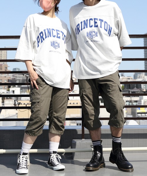 8(eight)(エイト)の「フットボールTシャツ(Tシャツ/カットソー・メンズ・アッシュグレー/ブラック/ネイビー/オフホワイト/オレンジ/グリーン・MEDIUM/LARGE)」の18枚目の写真