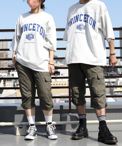 8(eight)(エイト)の「フットボールTシャツ(Tシャツ/カットソー・メンズ・アッシュグレー/ブラック/ネイビー/オフホワイト/オレンジ/グリーン・MEDIUM/LARGE)」の19枚目の写真