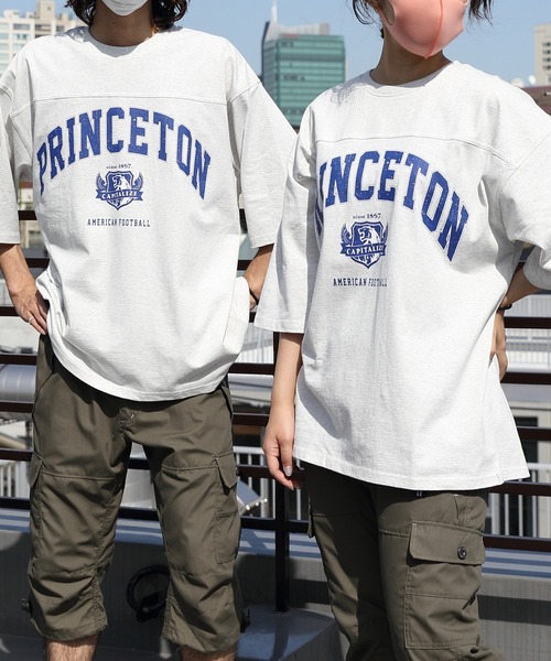 8(eight)(エイト)の「フットボールTシャツ(Tシャツ/カットソー・メンズ・アッシュグレー/ブラック/ネイビー/オフホワイト/オレンジ/グリーン・MEDIUM/LARGE)」の12枚目の写真