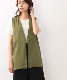 DRESKIP | 【2点セット】ジレ×Tシャツ(Tシャツ/カットソー)