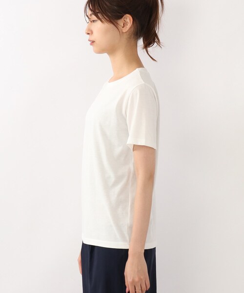 DRESKIP（ドレスキップ）の「◆【2点セット】ジレ×Tシャツ（Tシャツ/カットソー・レディース・ブラック/ベージュ/カーキ・02/03）」の12枚目の写真