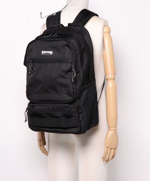 THRASHER(スラッシャー)の「THRASHER 撥水加工バックパック(バックパック/リュック・メンズ・ブラック/ブラック系その他/グレー系その他/ブラック系その他2・FREE)」の10枚目の写真