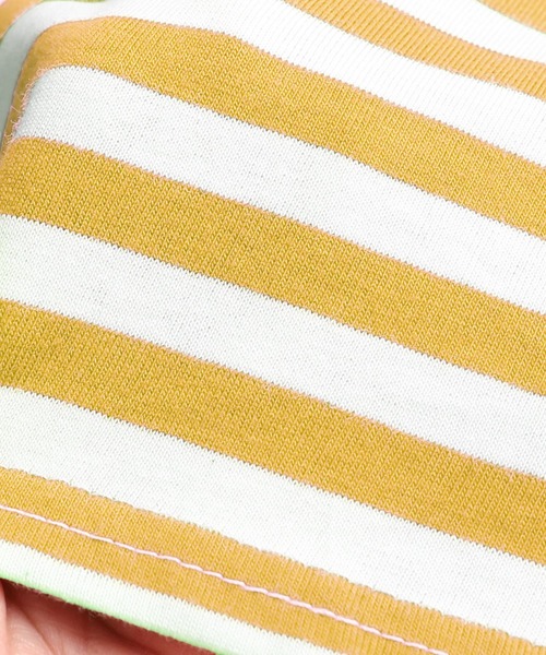 フレンチスリーブボーダートップス