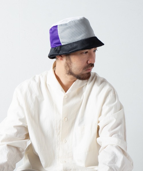 Retter（レッター）の「MBA メッシュハット（ハット・メンズ・ホワイト/ブラック/マルチ・ONE SIZE）」の3枚目の写真