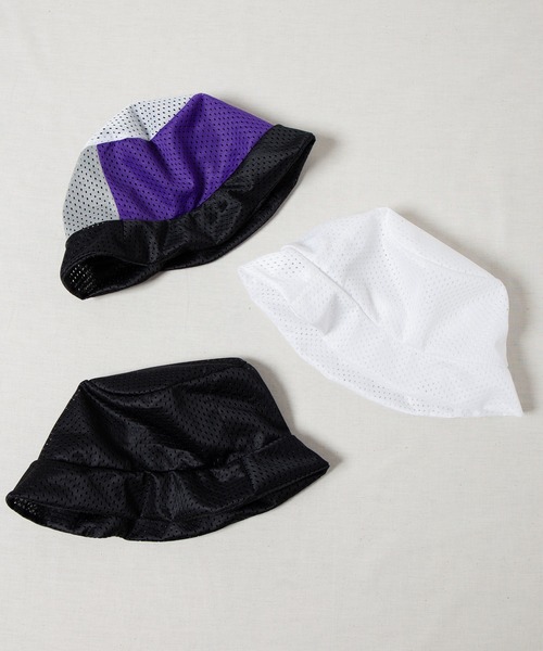 Retter（レッター）の「MBA メッシュハット（ハット・メンズ・ホワイト/ブラック/マルチ・ONE SIZE）」の4枚目の写真