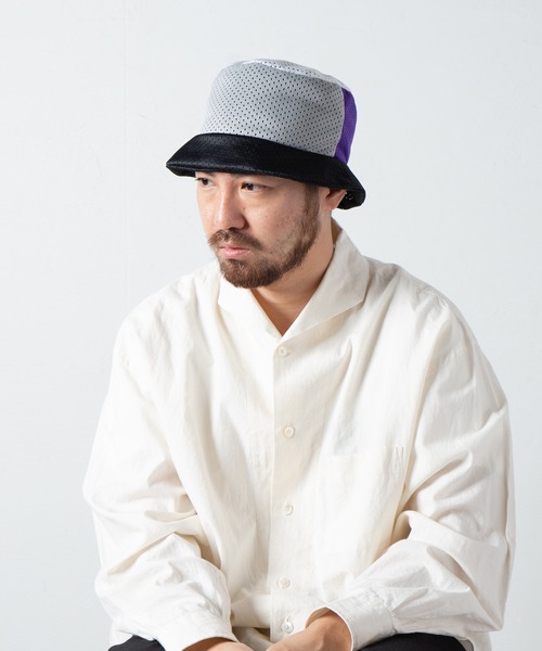 Retter（レッター）の「MBA メッシュハット（ハット・メンズ・ホワイト/ブラック/マルチ・ONE SIZE）」の16枚目の写真