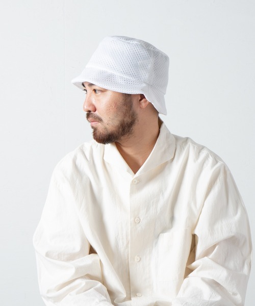 Retter（レッター）の「MBA メッシュハット（ハット・メンズ・ホワイト/ブラック/マルチ・ONE SIZE）」の18枚目の写真