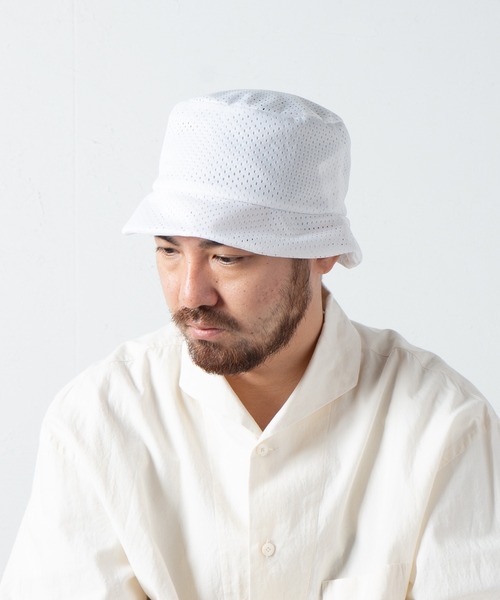 Retter（レッター）の「MBA メッシュハット（ハット・メンズ・ホワイト/ブラック/マルチ・ONE SIZE）」の21枚目の写真