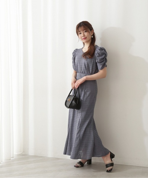 PROPORTION BODY DRESSING(プロポーションボディドレッシング)の「ジャージーレースマーメイドSK / 1212220505(スカート・レディース・ブルー/ブラック/ボルドー・SMALL/MEDIUM)」の5枚目の写真