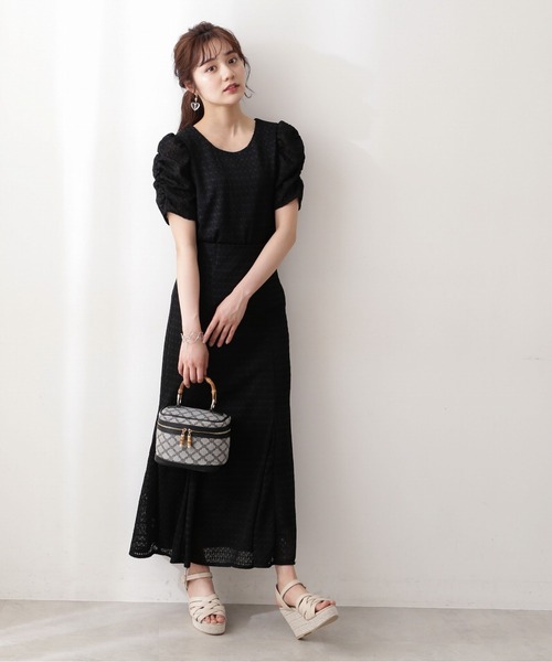 PROPORTION BODY DRESSING(プロポーションボディドレッシング)の「ジャージーレースマーメイドSK / 1212220505(スカート・レディース・ブルー/ブラック/ボルドー・SMALL/MEDIUM)」の10枚目の写真