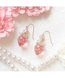 【Arivenalice】sweet strawberry & lemon ピアス(MA)