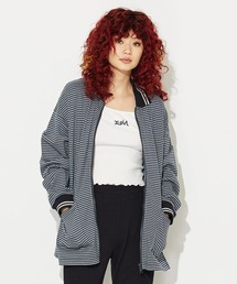 OVERSIZED JACKET/ビッグシルエット ロゴ刺繍 ジャケット