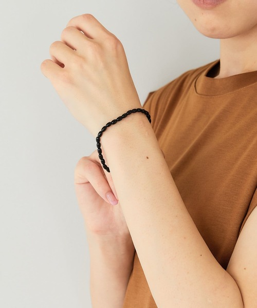 PAPILLONNER（パピヨネ）の「【OT】PAPILLONNER/ONYX ブレスレット（ブレスレット・レディース・ブラック・FREE）」の2枚目の写真