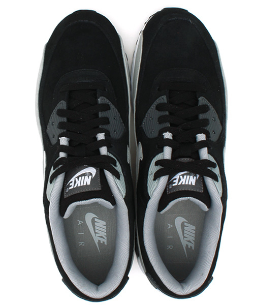 NIKE(ナイキ)の「ユニセックス ナイキ エアマックス レザー プレミアム NIKE AIR MAX 90 LTR PRM 666578(スニーカー・メンズ・オフホワイト/ブラック・26.5cm/28cm/24cm/27cm/24.5cm/27.5cm/28.5cm)」の4枚目の写真