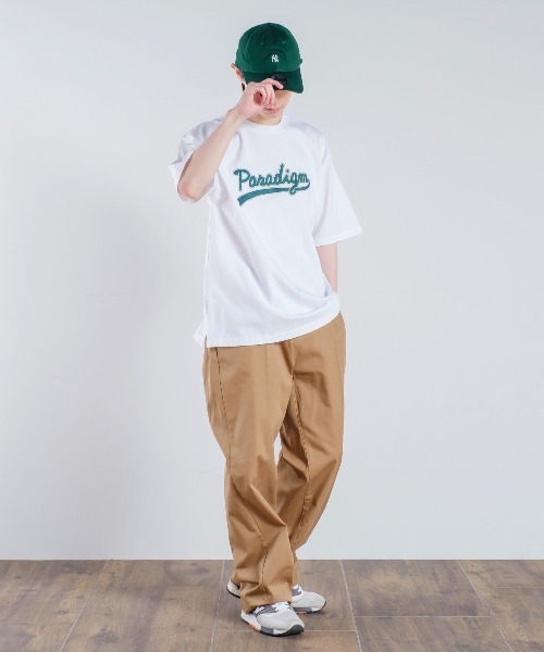 improves(インプローブス)の「スタジアム カレッジロゴ 刺しゅう 半袖Tシャツ(Tシャツ/カットソー・メンズ・イエロー/ホワイト/ブルー・LARGE/MEDIUM/X-LARGE)」の6枚目の写真