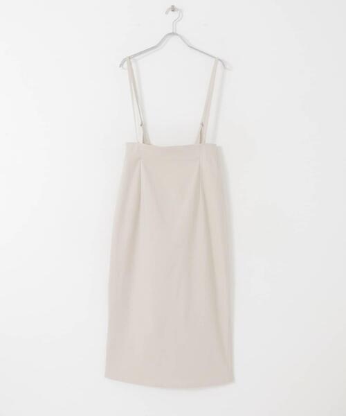 SENSE OF PLACE by URBAN RESEARCH（センスオブプレイスバイアーバンリサーチ）の「ストレッチサスツキハイウエストスカート（スカート・レディース・アイボリー/ブラウン/マスタード/ブラック/ブルー・LARGE/SMALL/TALL/X-SMALL/MEDIUM）」の22枚目の写真