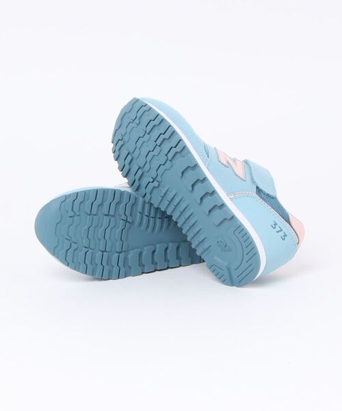 NEW BALANCE（ニューバランス）の「【KIDS】【New balance/ニューバランス】YV373（スニーカー・キッズ・グリーン系その他/ブラック/グレー系その他・20/18/19/21）」の5枚目の写真