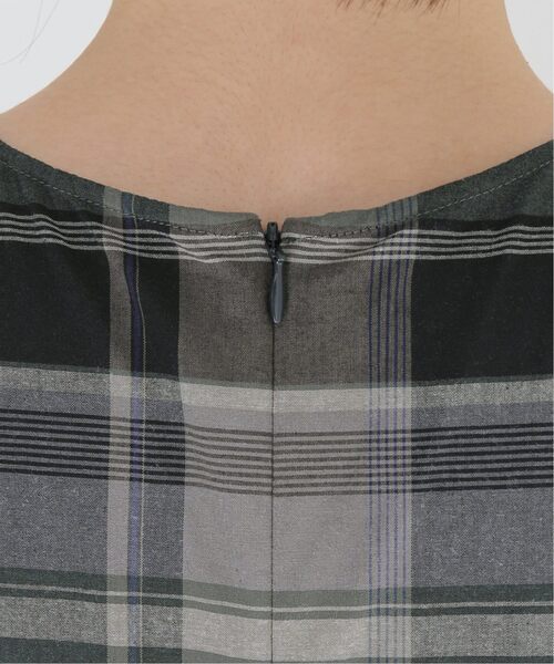 JOURNAL STANDARD（ジャーナルスタンダード）の「Cチェックワンピース（ワンピース・レディース・ブラック/グリーン/ブラック系その他・FREE）」の5枚目の写真