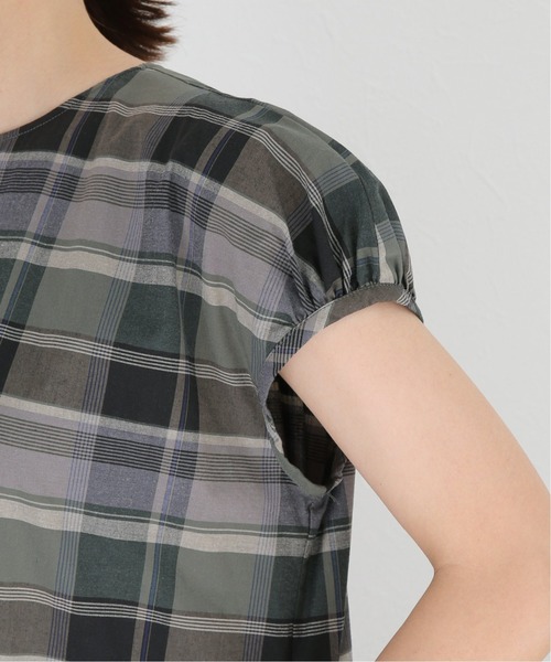 JOURNAL STANDARD（ジャーナルスタンダード）の「Cチェックワンピース（ワンピース・レディース・ブラック/グリーン/ブラック系その他・FREE）」の6枚目の写真