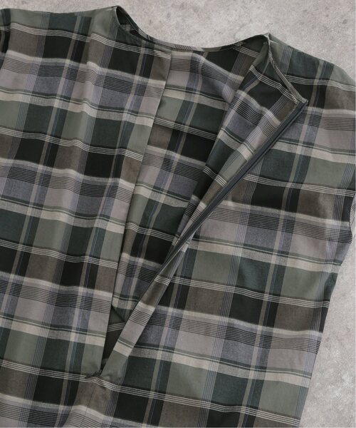 JOURNAL STANDARD（ジャーナルスタンダード）の「Cチェックワンピース（ワンピース・レディース・ブラック/グリーン/ブラック系その他・FREE）」の20枚目の写真