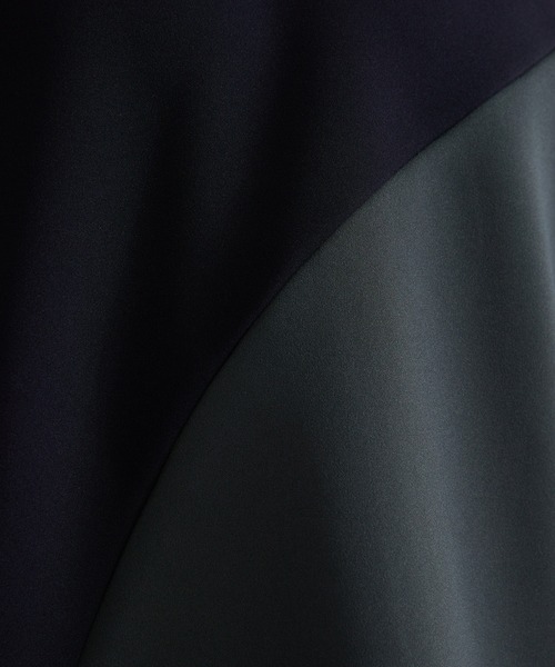 UNITED TOKYO（ユナイテッドトウキョウ）の「ラウンドバイカラーロンT（Tシャツ/カットソー・メンズ・ブラック/ネイビー/グレー/バーガンディー・1/2）」の9枚目の写真