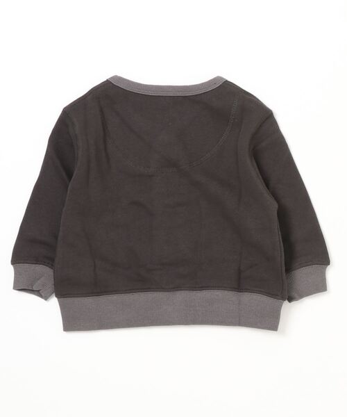 Life Support Products（ライフサポートプロダクツ）の「裏毛ミリタリーカーディガン（80～150cm）（カーディガン/ボレロ・キッズ・ブラック/カーキ/杢グレー・90/100/110/120/80/130/95/140/150）」の11枚目の写真