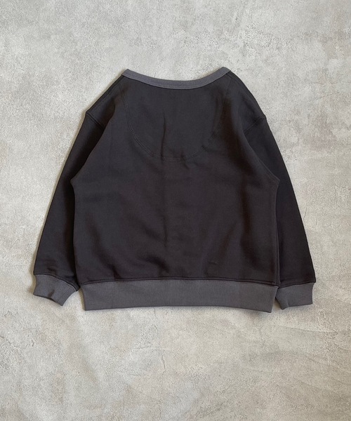 Life Support Products（ライフサポートプロダクツ）の「裏毛ミリタリーカーディガン（80～150cm）（カーディガン/ボレロ・キッズ・ブラック/カーキ/杢グレー・90/100/110/120/80/130/95/140/150）」の9枚目の写真