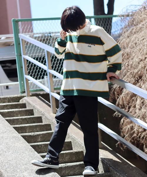 SITRY（シトリー）の「Street color Chef pants/ストリートカラー タック ワイド シェフパンツ（その他パンツ・メンズ・チャコールグレー/ブラック/オフホワイト/ベージュ/オリーブ/グレイッシュブルー/ネイビー・M/L/XL）」の18枚目の写真