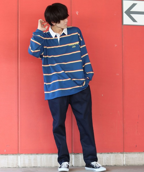 SITRY（シトリー）の「Street color Chef pants/ストリートカラー タック ワイド シェフパンツ（その他パンツ・メンズ・チャコールグレー/ブラック/オフホワイト/ベージュ/オリーブ/グレイッシュブルー/ネイビー・M/L/XL）」の13枚目の写真