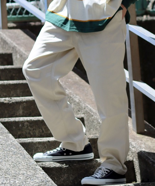 SITRY（シトリー）の「Street color Chef pants/ストリートカラー タック ワイド シェフパンツ（その他パンツ・メンズ・チャコールグレー/ブラック/オフホワイト/ベージュ/オリーブ/グレイッシュブルー/ネイビー・M/L/XL）」の14枚目の写真