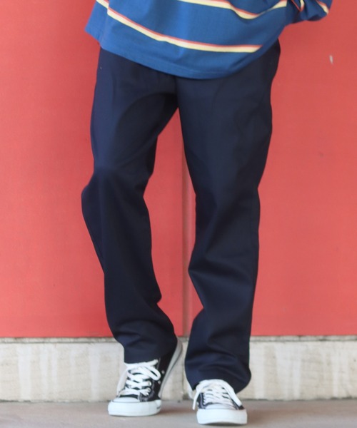 SITRY（シトリー）の「Street color Chef pants/ストリートカラー タック ワイド シェフパンツ（その他パンツ・メンズ・チャコールグレー/ブラック/オフホワイト/ベージュ/オリーブ/グレイッシュブルー/ネイビー・M/L/XL）」の16枚目の写真